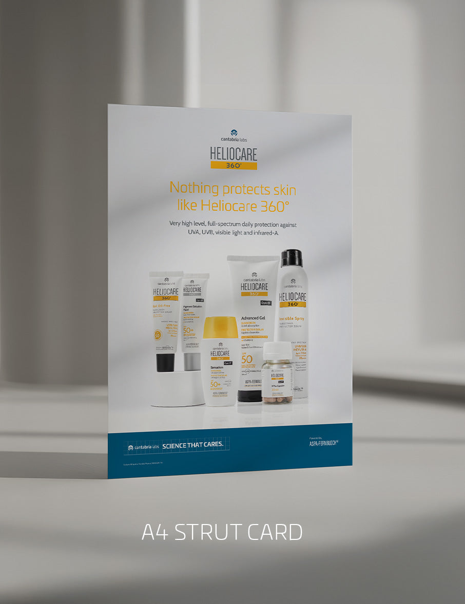HELIOCARE A4 Strut Card