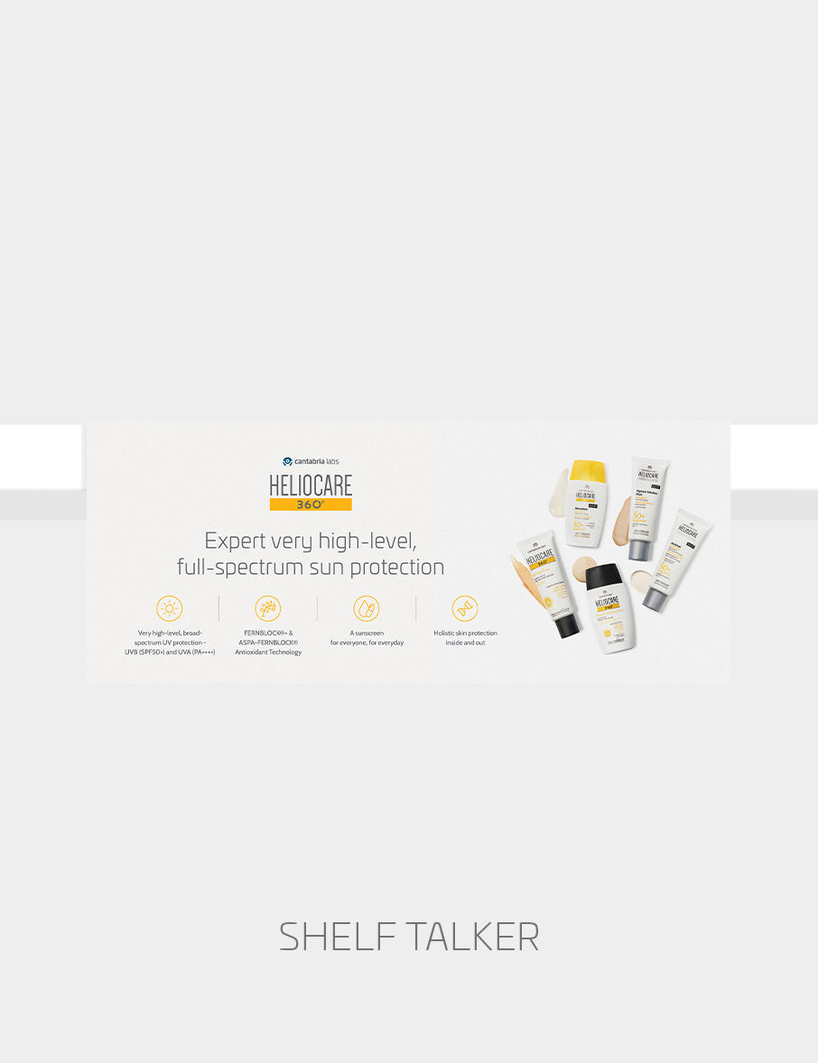 HELIOCARE Shelf Talker